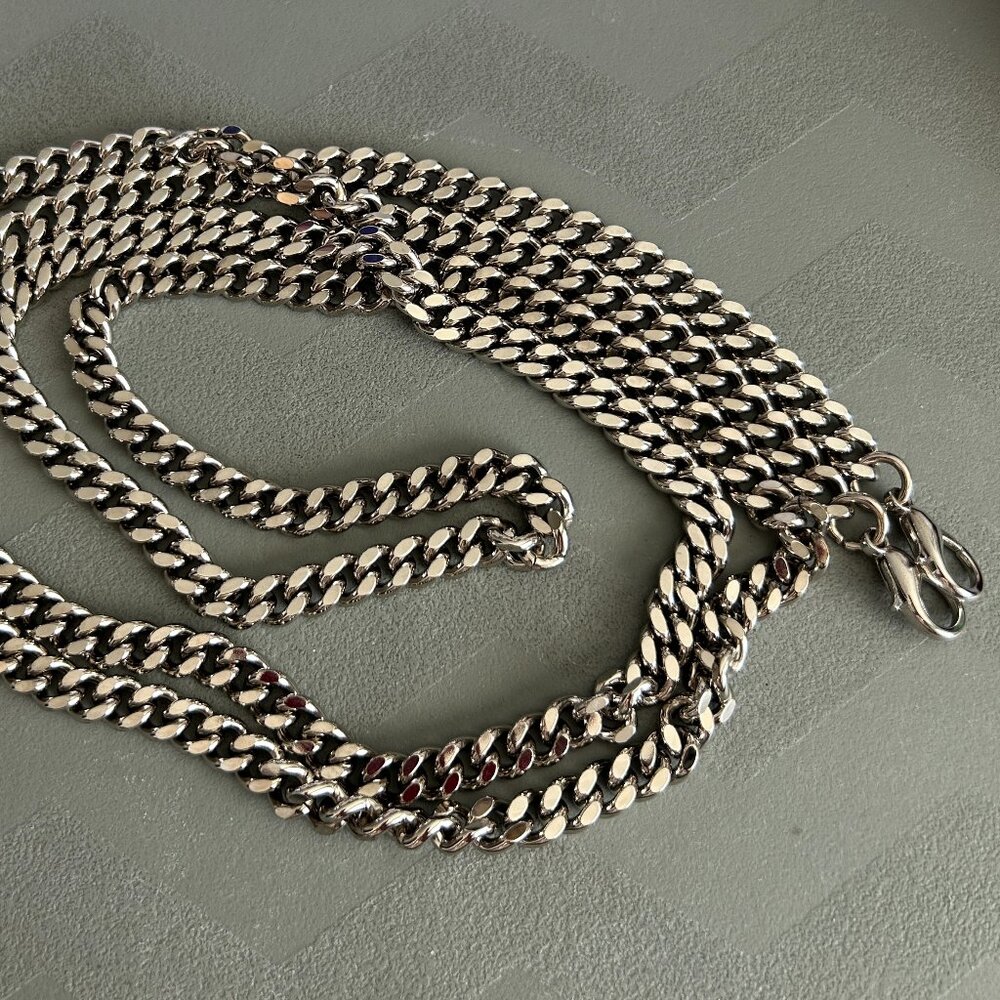 Mautto Purse Chain Replacement Strap Silver